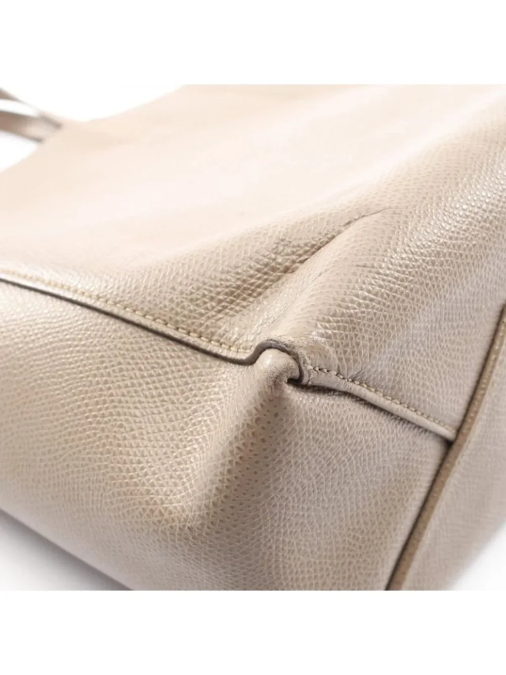 Celine Tote Vertical Small Cover 2-Way Gray Leather